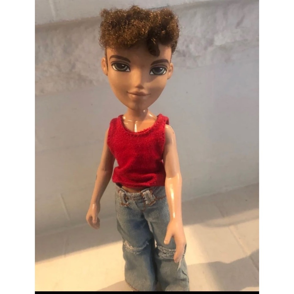 Vintage‎ 2002 First Edition Bratz Boyz Dylan Doll Jeans Sandals